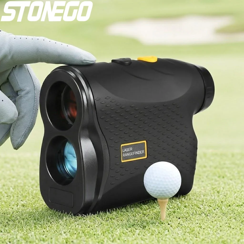 Golf Rangefinder 500M Distance Meter Speed Tester Flag Lock Technology Hunting Outdoor Sports Optics