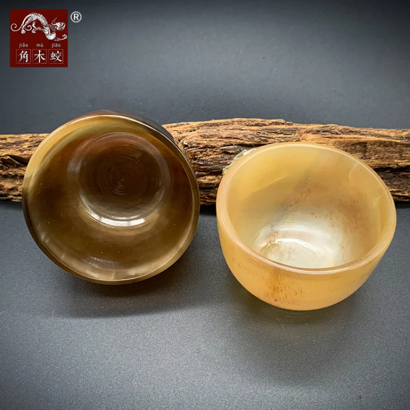 Horned Yak Horn Small , Crafted Wine Cup, Well-made, Polished and Shiny, Available in Any Color