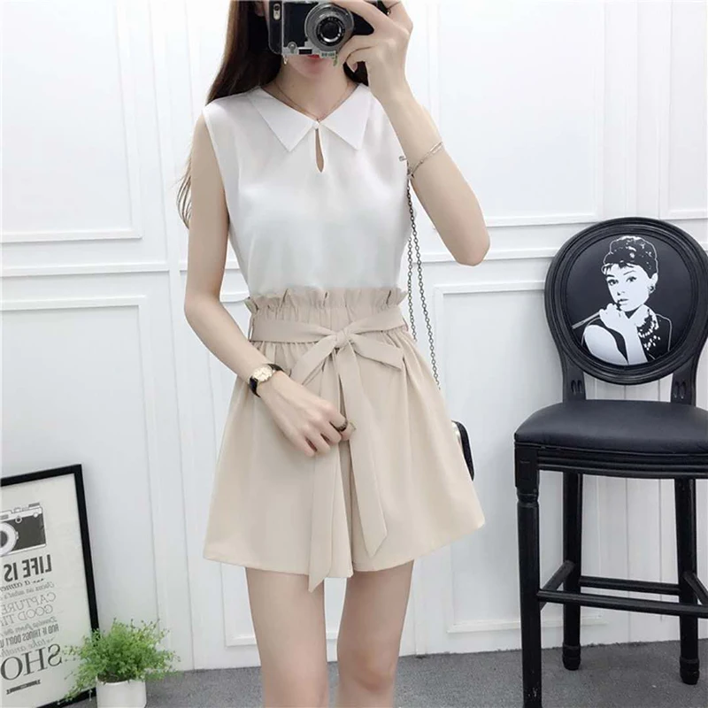 Fashion Solid Color Shirring Bandage Bow Casual Shorts Female Clothing 2024 Summer New Loose Sweet Elastic High Waist Shorts