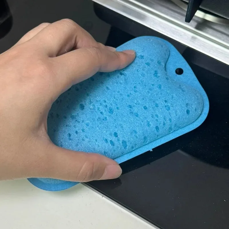 24/1Pcs Soft Sponge Absorbent Clean Rub Rust Scouring Pad Household Kitchen Dish Washing Double-sided Cleaning Brush Sponge Tool view 3