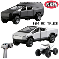 SENNIXIONG 1:24 Cyber RC Truck 4WD Off-road Car RTR Rock Crawler All Terrain Climbing Vehicle Collection Model Toy for Adult