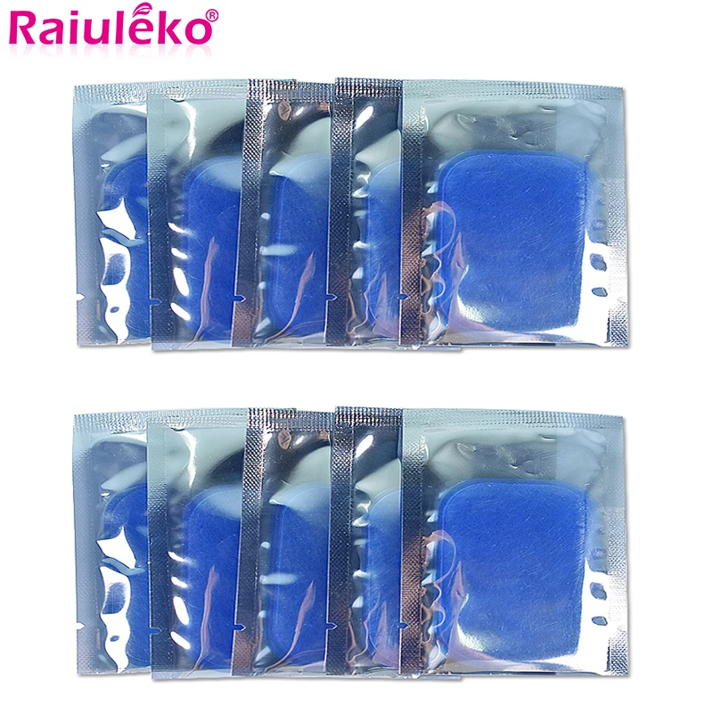 20Pcs Hydrogel Electrode Gel Pad Stickers For Ems Hip Abdominal Muscle Stimulator Trainer Fitness Body Slimming Massager Machine