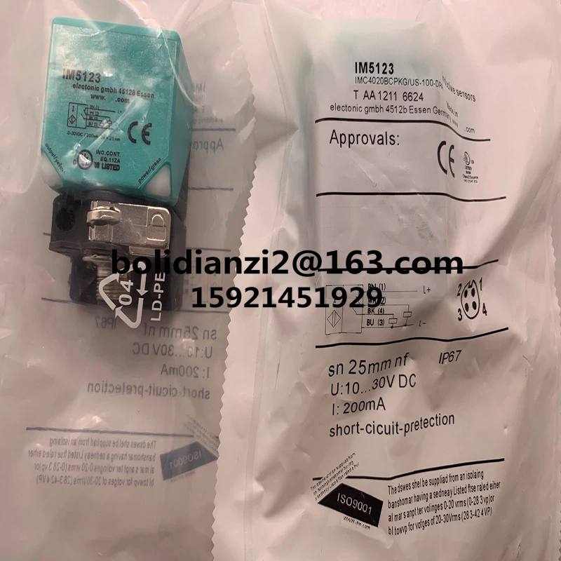 New Genuine Square Proximity Switch IM5123 IM5124 IM5129 IM5130 Brand New Off The Shelf