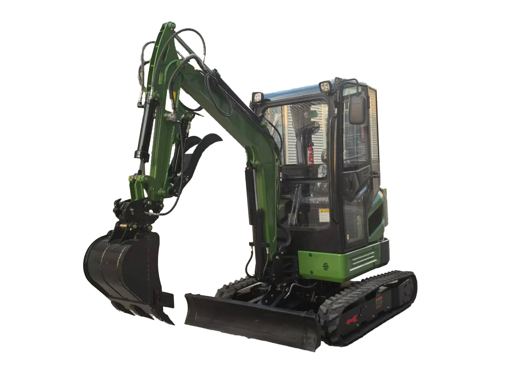 حفارة صغيرة جديدة 2.6 طن حفارة محرك كوبوتا تحتوي على منفذ مصنع شهادة الامتثال CE/Euro 5/EPA