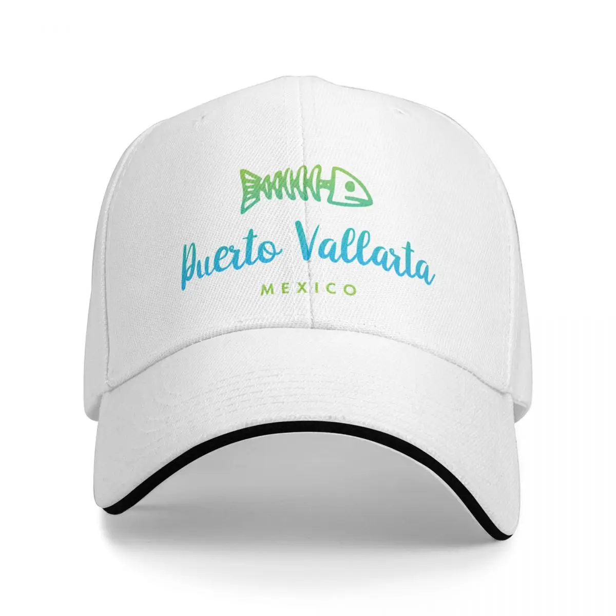 Puerto Vallarta Mexico Baseball Cap Beach New In The Hat Hood Elegant Women's Hats Men's