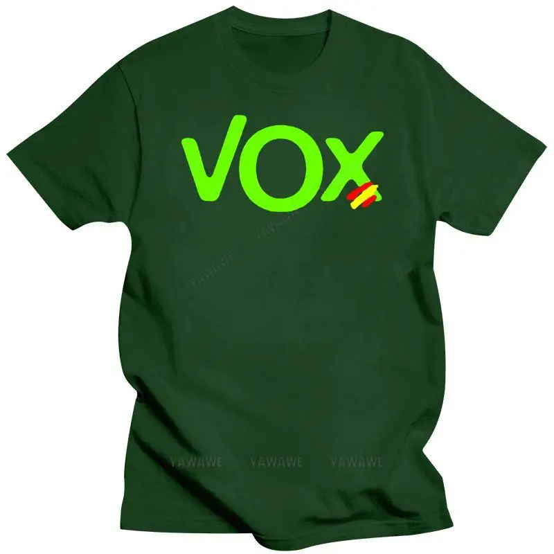 Mens Clothing T-Shirt-T-Shirt - Roly Logo Vox Spain Est Fashion Tee Shirt Cotton Tshirt Men Summer Fashion T-Shirt Euro Size