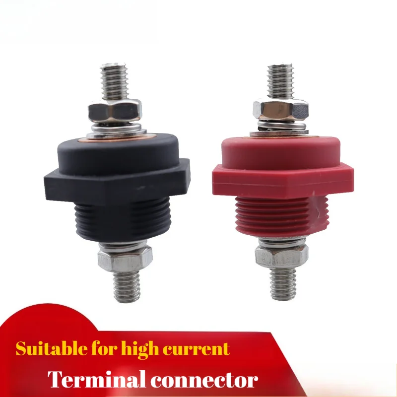 

12 В автомобильный аккумуляторный разъем, сильноточный разъем для зарядки 3/8 дюйма, прямой разъем аккумулятора M8 M10