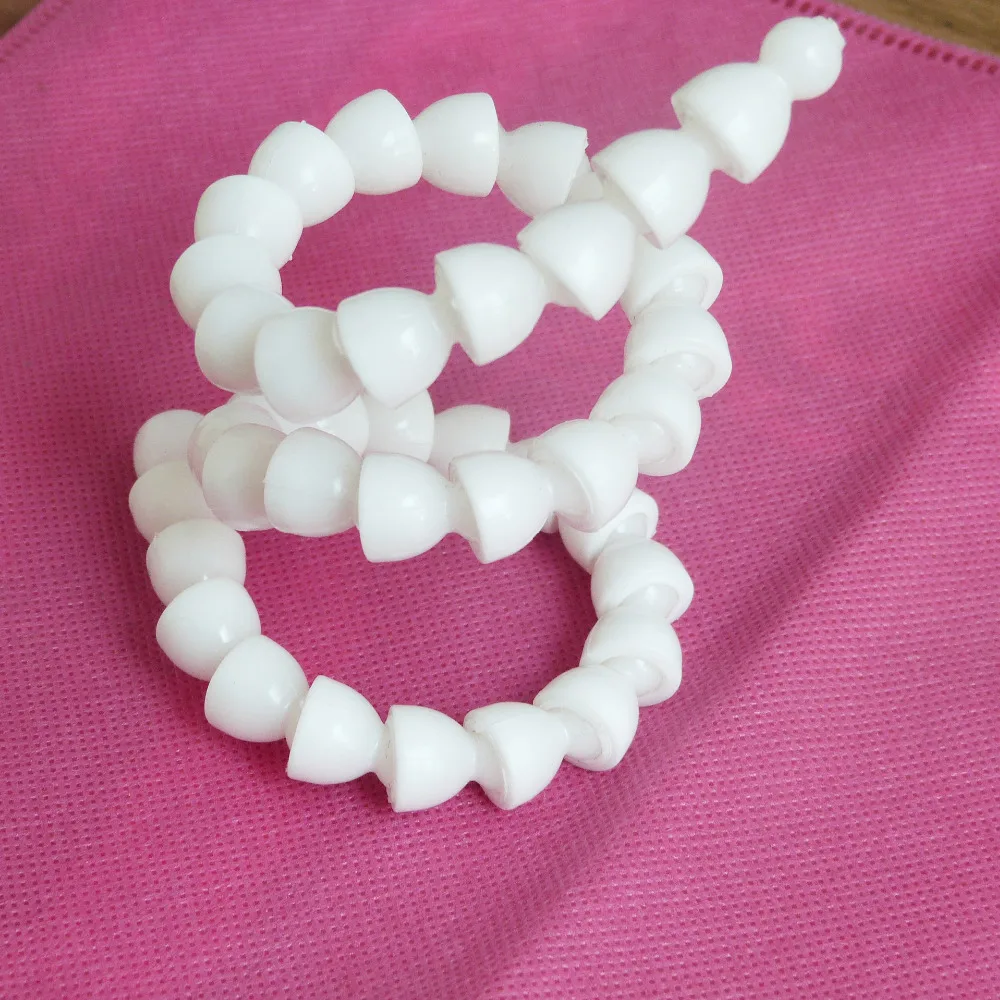 

43cm length/pcs white plastic skeleton toy joint for handcraft doll animal accessories--20pcs/lot--17inch length/pcs