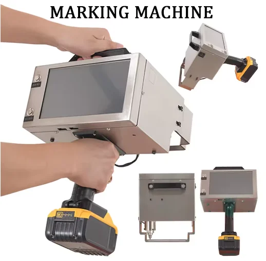 New large screen 120x30 90x30 Hand-held Portable Metal Nameplate Marking Machine Touch-screen Electric Lettering Machine