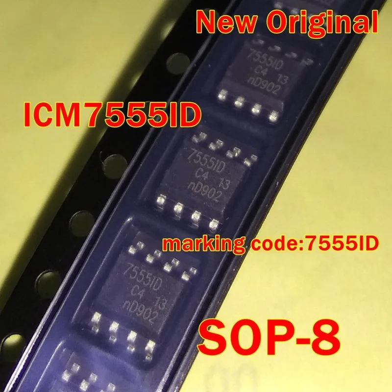 1Pcs to 100Pcs Icm7555Id Sop-8 New Original Marking Code:7555Id General Purpose Cmos Timer