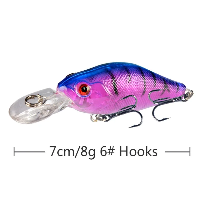 Luya Bait Fresh Water Remote Mino Simulation Bait 7cm/8g suit Bionic Bait