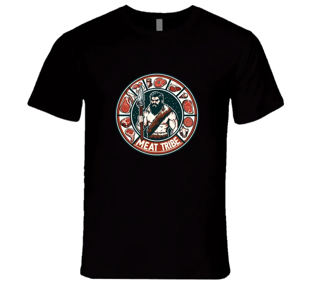 Meat Tribe Tee Carnivore Diet Keto Primal Ancestral Health Lifestyle Gym Fitness