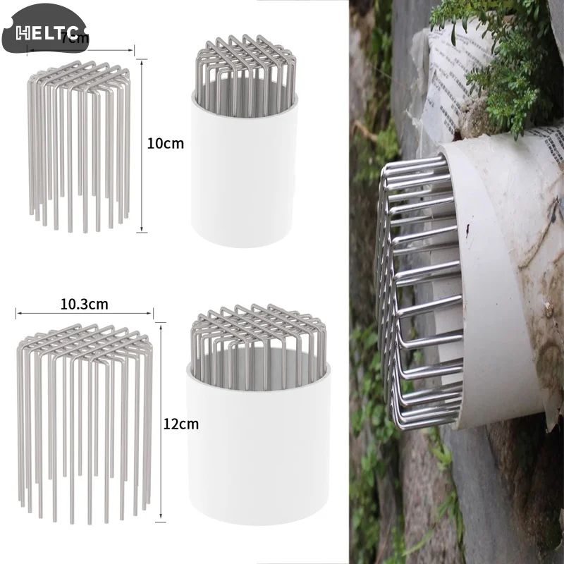 المجاري الطابق استنزاف سقف مستدير الطابق استنزاف الفولاذ كبير النزوح شرفة غطاء الصرف مكافحة حجب غطاء أنبوب المطر على السطح #1