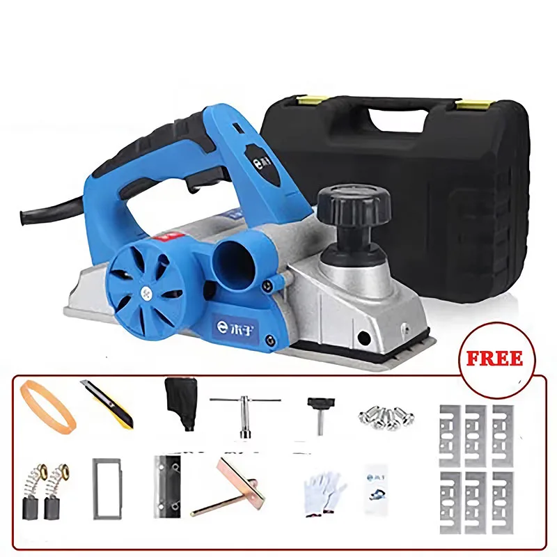 1680W electric hand push cutting board, portable electric planer, woodworking multi-function planer, desktop cutting board