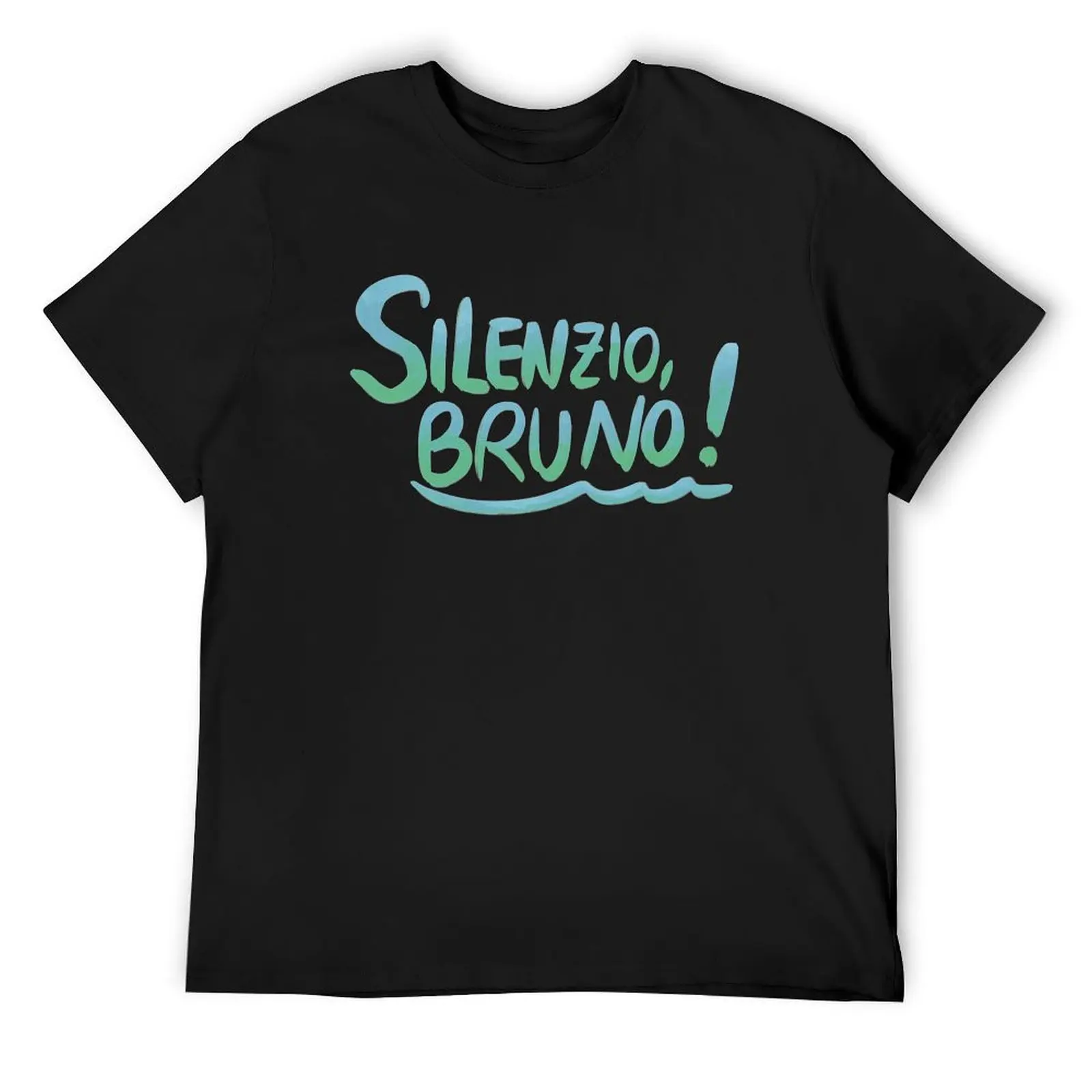 

Silenzio bruno - quote from Luca T-Shirt designer shirts plus size clothes fashion shirts Luxury man compression shirt men
