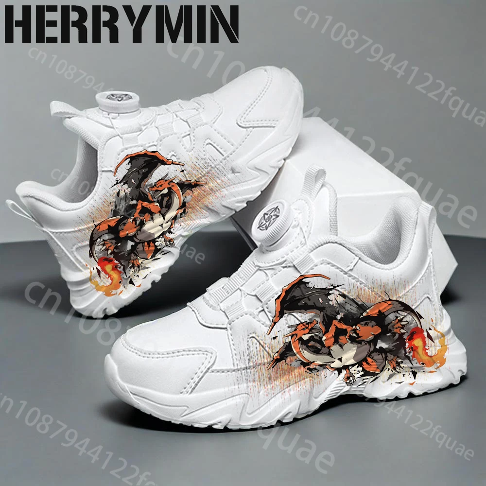 ポケモンクールキッズボーイズシューズファッション-7-13-年スニーカー春夏オールシーズンランニングティーンエイジャーカジュアルシューズギフト