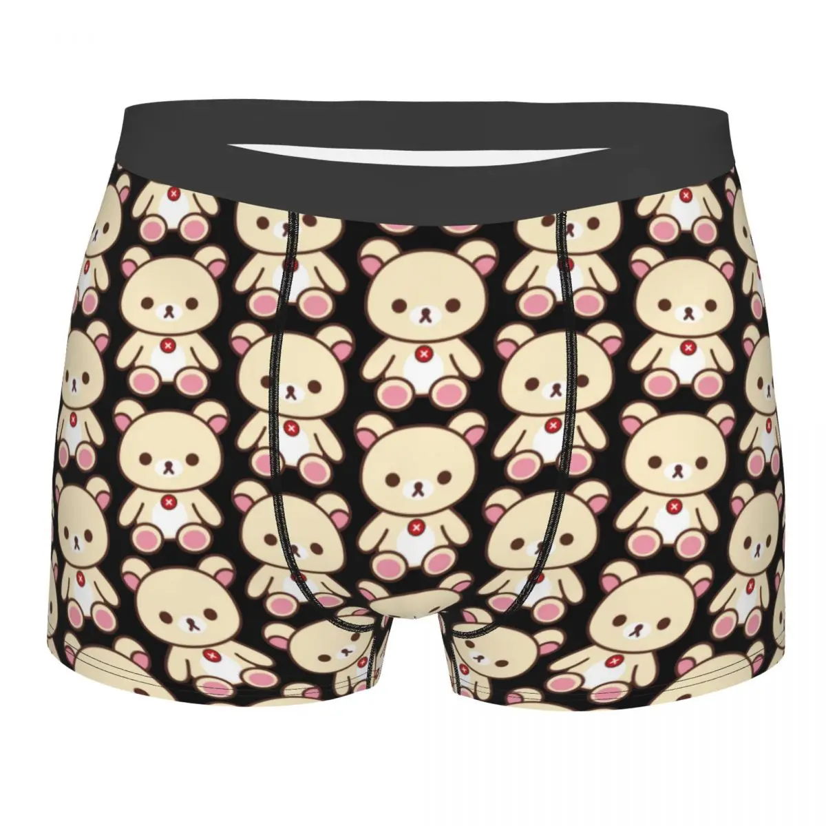 

Custom Cool Rilakkuma Cartoon Boxers Shorts Panties Men's Underpants Comfortable Briefs Underwear