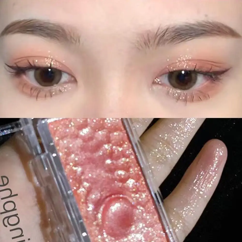 Surligneur de purée de pommes de terre à paillettes de diamant, Gel naturel éclaircissant, surligneur et Contour du visage et du corps, Gl Q8H3