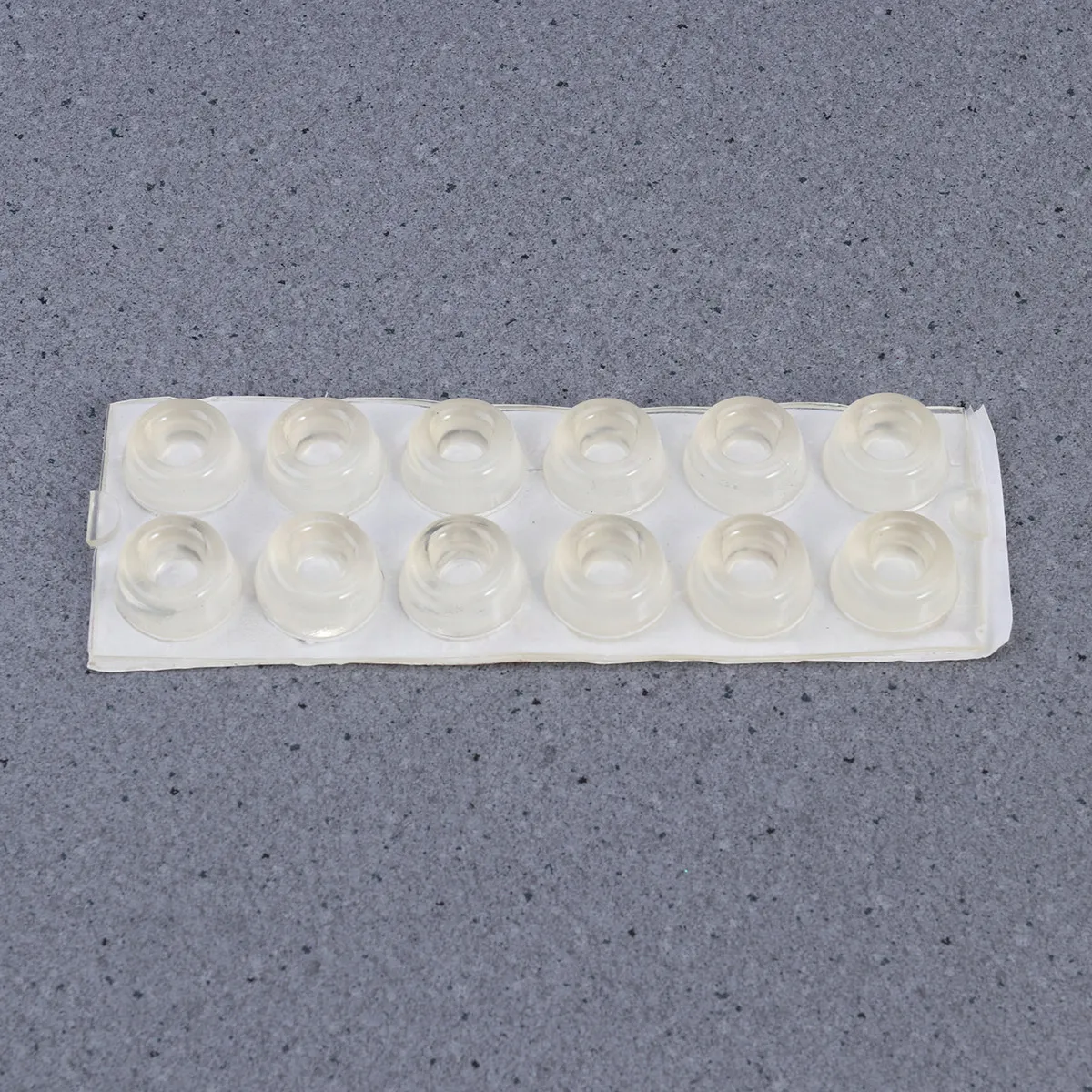 12pcs 22X10Mm Clear Knob Bumpers Self-Adhesive Wall Protectors Bumper Pads For Furniture Appliances Subwoofers Door Stopper Wall