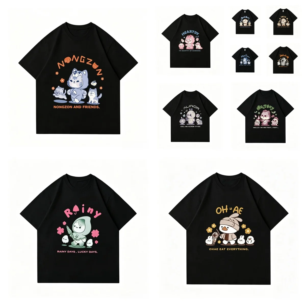 Dmd Land 3 Doumundi THE FINAL Land OF FUSION The Same PatternT-shirt Unisex Summer 2026 Oversized Pure Cotton Y2k Clothing