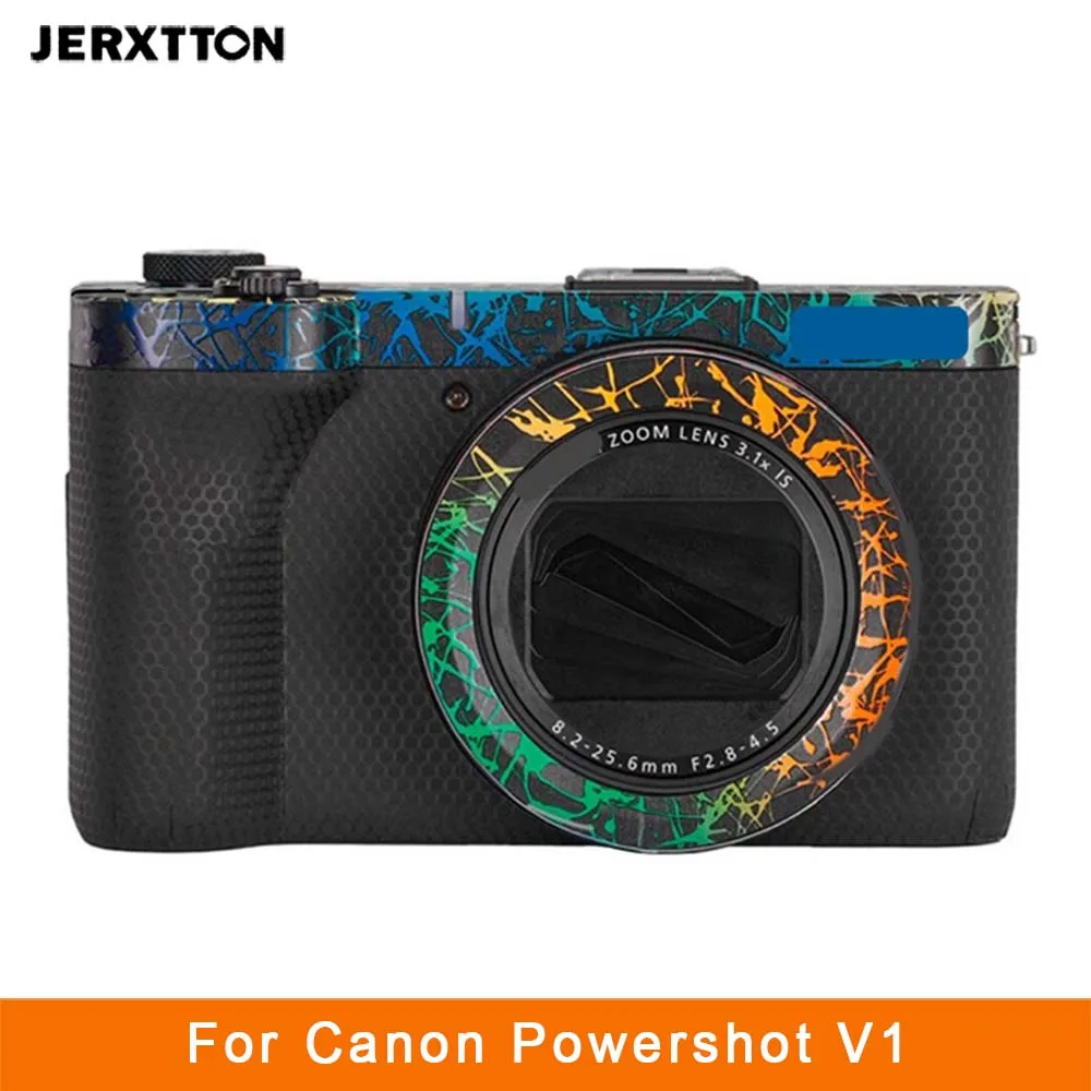 

V1 защита от царапин крышка камеры наклейка на кожу для Canon Powershot V1 протектор виниловая пленка защитное украшение для кожи