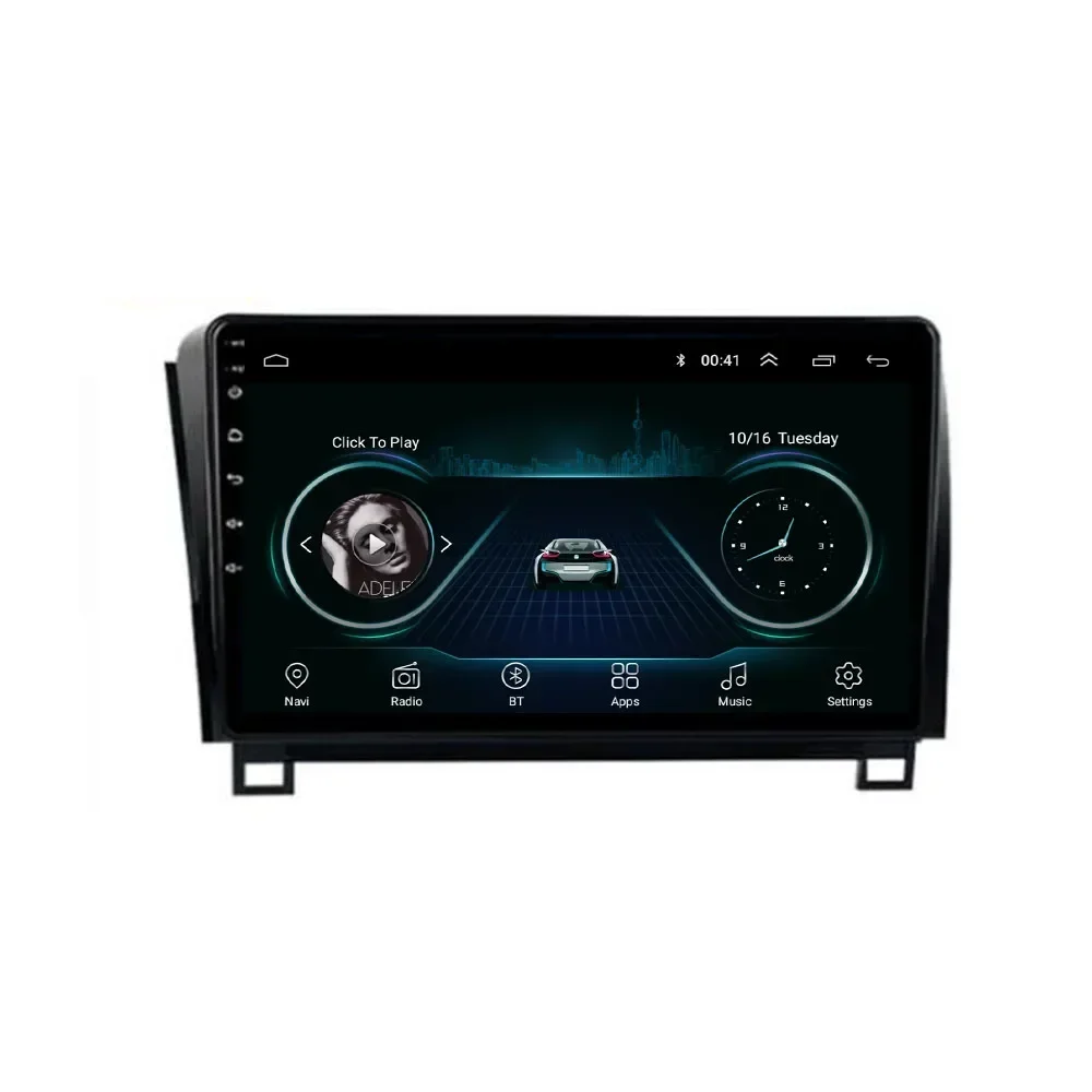 Android 13 dla Toyota Tundra XK50 2007 - 2035 Sequoia XK60 2008 - 2035 multimedialny odtwarzacz wideo nawigacja Stereo Radio samochodowe z GPS