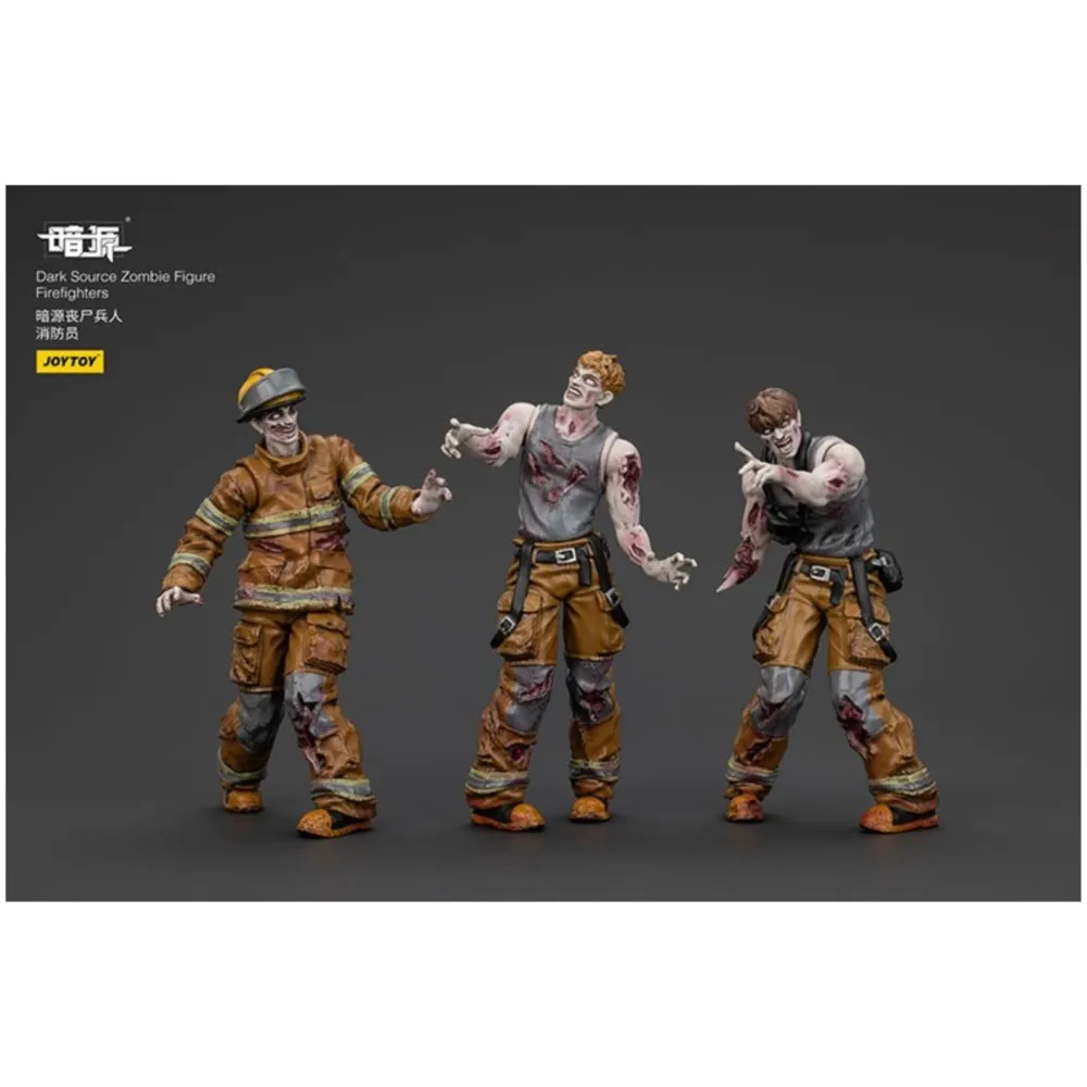 

JOYTOY Dark Source Dark Source Zombie Figure Firefighters Action Figures Doll Decoration Gift Collection Original Model