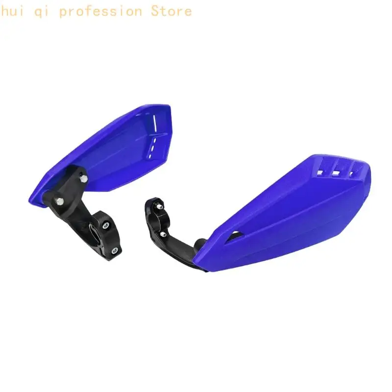 Angular Motorcycle Handguard Pair with Shell and Bracket Structure for Trail H8WE