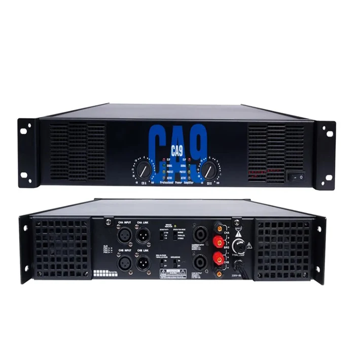 CA2 CA4 CA9 CA12 CA18 CA30 CA50 Professional Sound Standard CA9 Power Amplifier 1200 Watts X/ CA9 Audio Power Amplifier