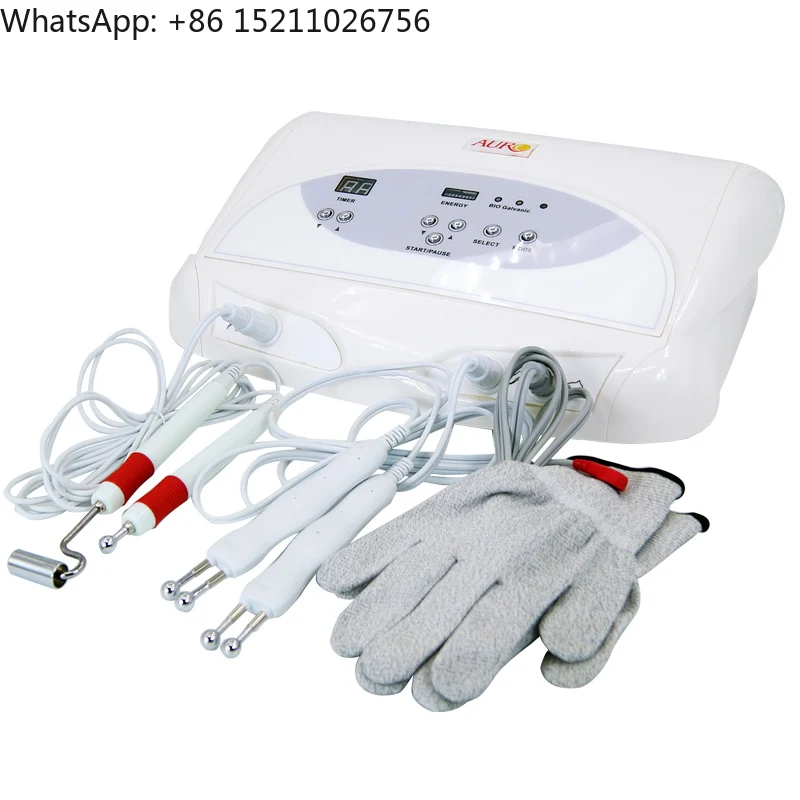 AU-8403 Hot  Lifting Device Home Face Bio Micro Current Facial Magic Manufacture Eye Massager Galvanic  Machine