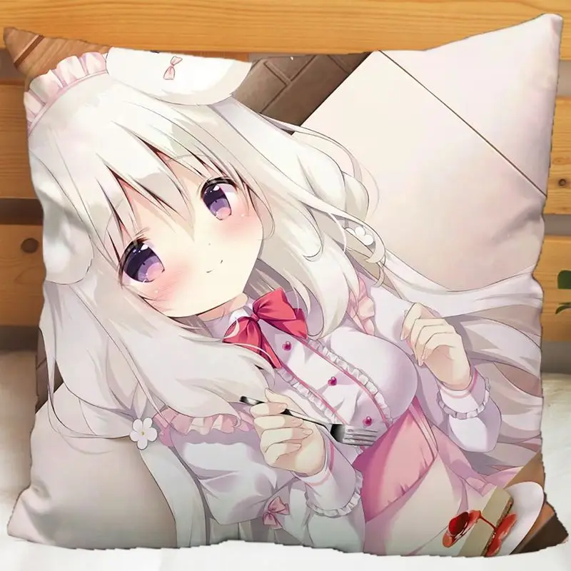 Choco-late Sweet Love 3 peripheral pillowcases fan anime square plush cushion covers birthday gifts for male and female students