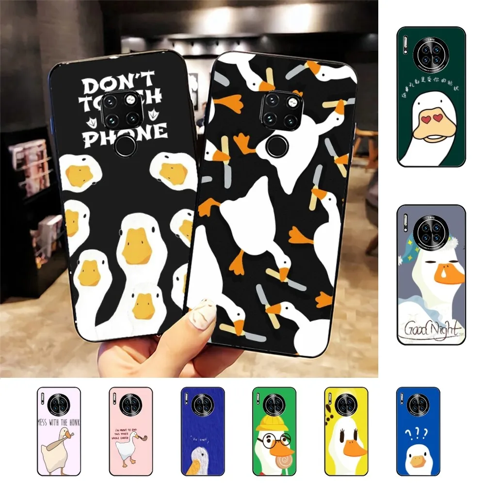 D-Duck Untitled G-Goose Phone Case For Huawei Mate 10 20 30 40 50 lite pro Nova 3 3i 5 6 SE 7 pro 7SE