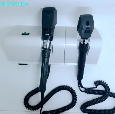 SHTOPVIEW Wall Mounted  Ophthalmology Set RETINOSCOPE & OPHTHALSCOPE DW-1100 Ophthalmoscope and strip light combination