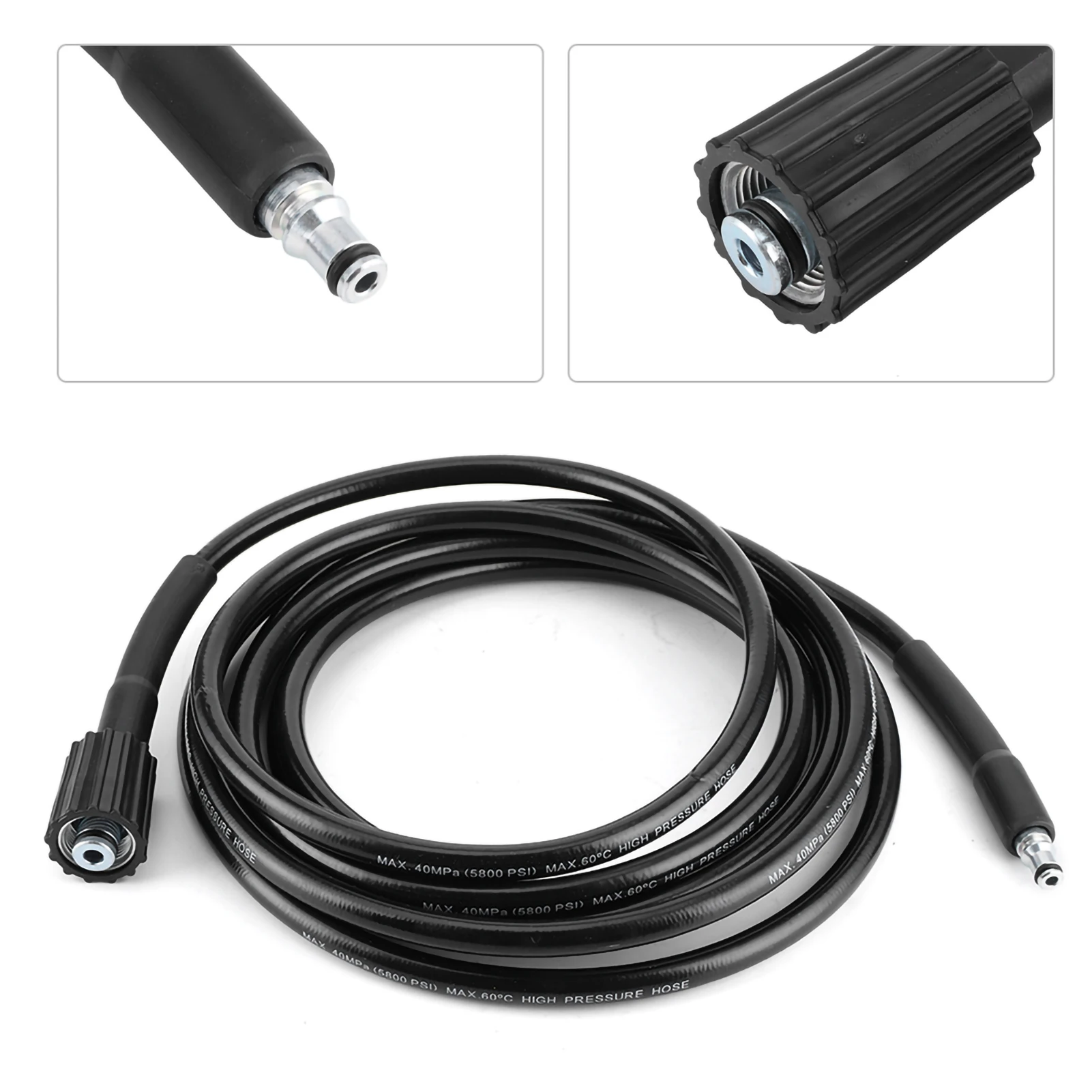 40Mpa M22 Pressure Washer Hose Jet Power Wash Fit for Nilfisk C100 C110 C120 C130 C140 Extension Washer Tube Water Cleaning Hose