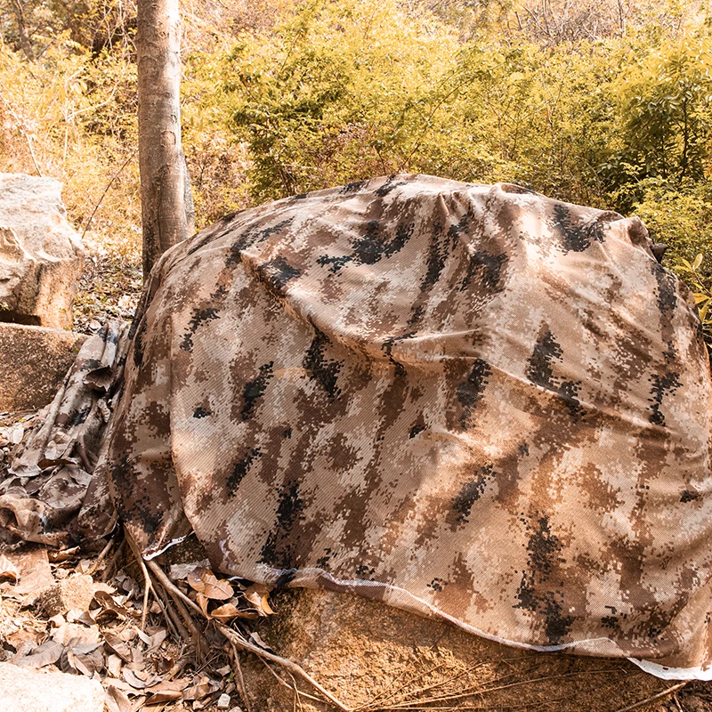 300D Super Maple2.0 Single Camouflage Mesh Stoff Tuch Schattennetz Camo Net Gartenzaun Dekoration Schatten 1,5 m breite Markisenabdeckung – Detail 25