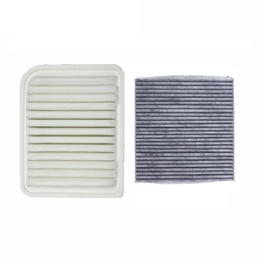 2pcs Cabin & Engine Air Filter Replacement Auto Car Fit For Mitsubishi Lancer Outlander RVR 2015 2016 2017 27277-4M400 MR968274