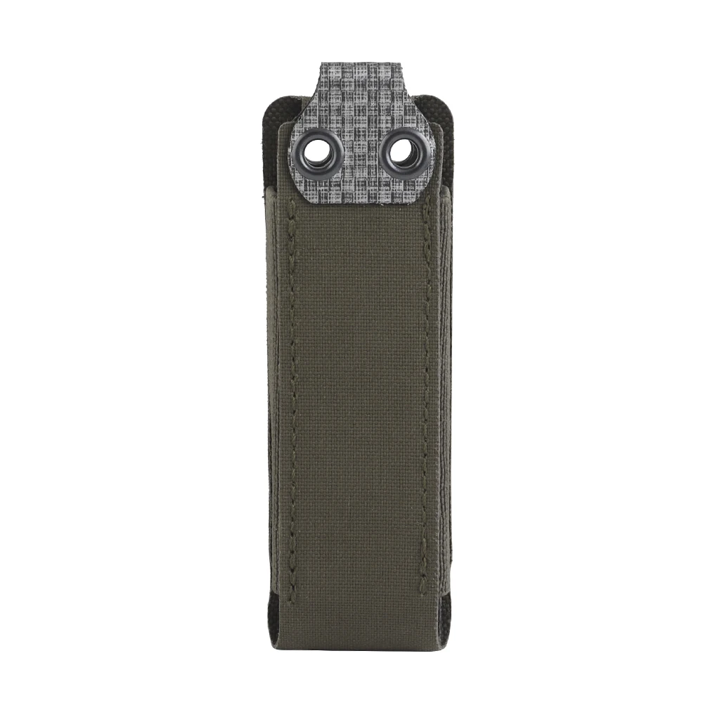 Poseidon Defense ESP Elastic Mag Pouch Molle Hook-loop 9mm .40S&W .357 Magazine Carrier Adjustable Height Elastic Retent
