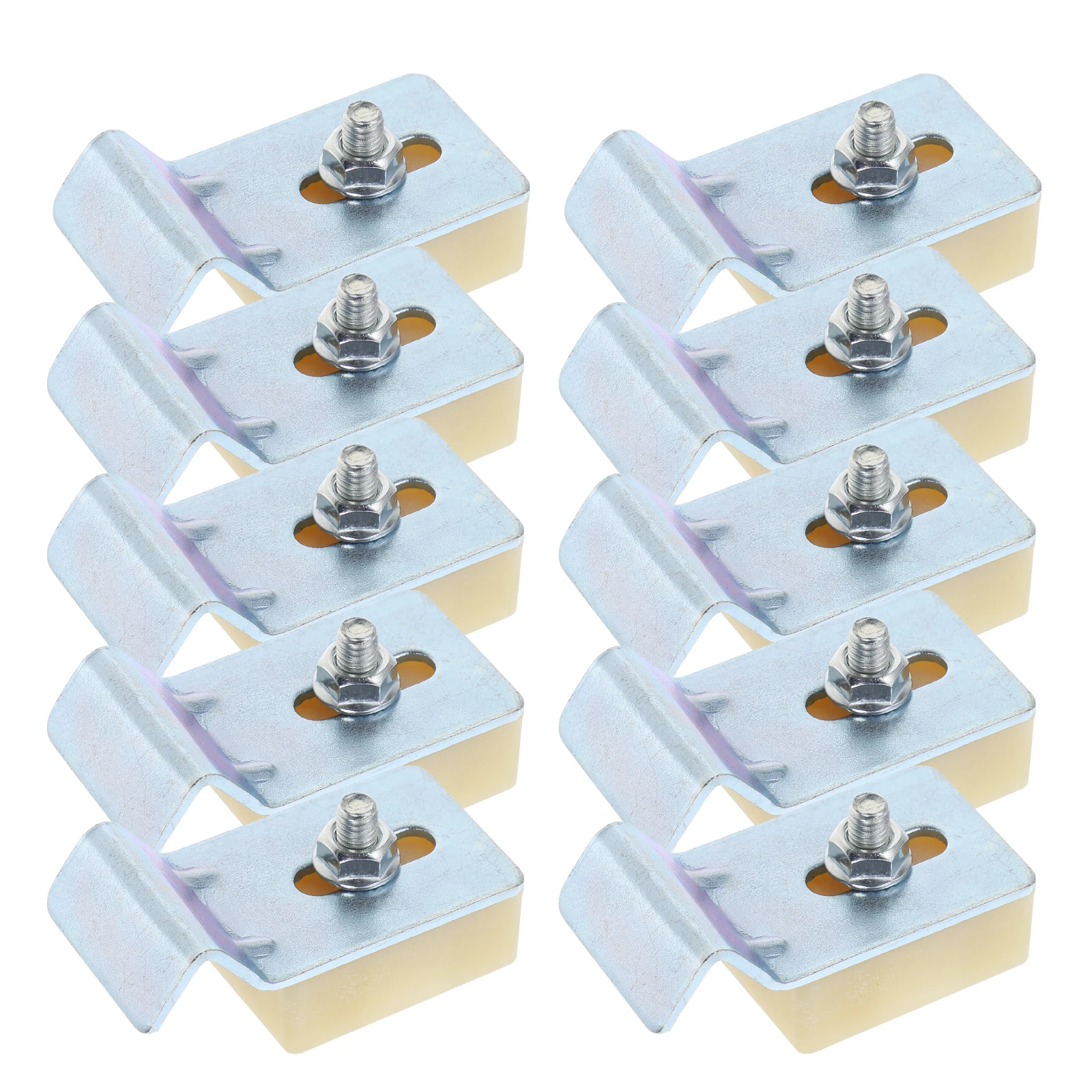 

10pcs Mounting Clips Basin Fixing Fasteners Under Counter Kitchen Sinks Stable Under Sink Brackets Reliable Durability