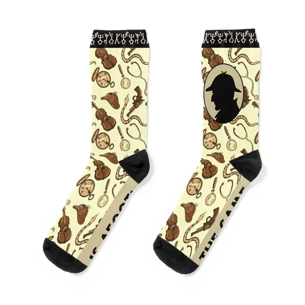 

The Game Is Afoot Socks Crossfit sports stockings Socks Men's Women's