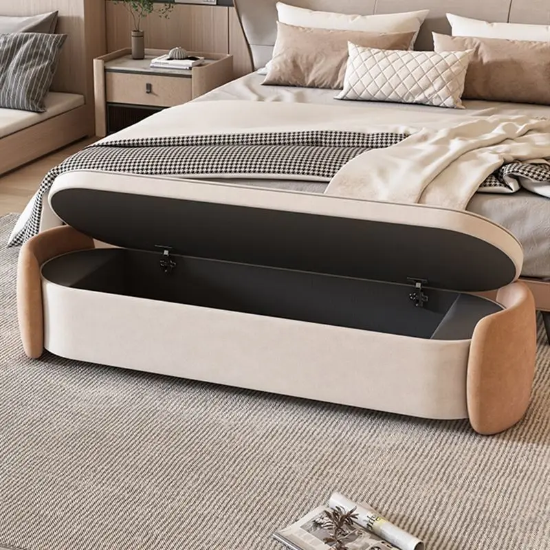 

Modern Bedside Stool Bedroom Bed Bedside Cloakroom Multifunctional Bedside Storage Storage Clothes Stool