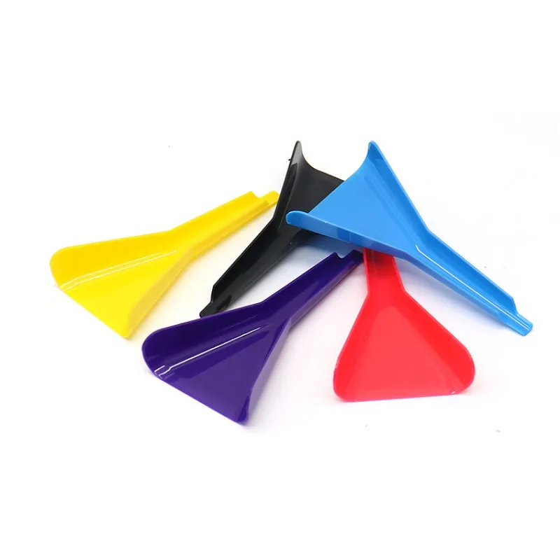plastic conical funnel cone muti-color for filling herb powder mutifunction smoking tools accessories