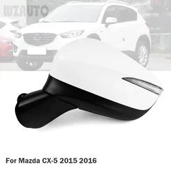 Auto Turn Light Assy Side Rear View Mirror Assembly For Mazda CX-5 CX5 2015 2016 8PINS 9PINS Power Folding