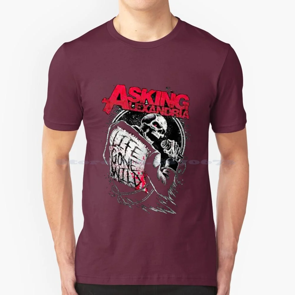 Camiseta Jhiug: La Prenda Ideal para Fans de Asking Alexandria con Estilo y Comodidad