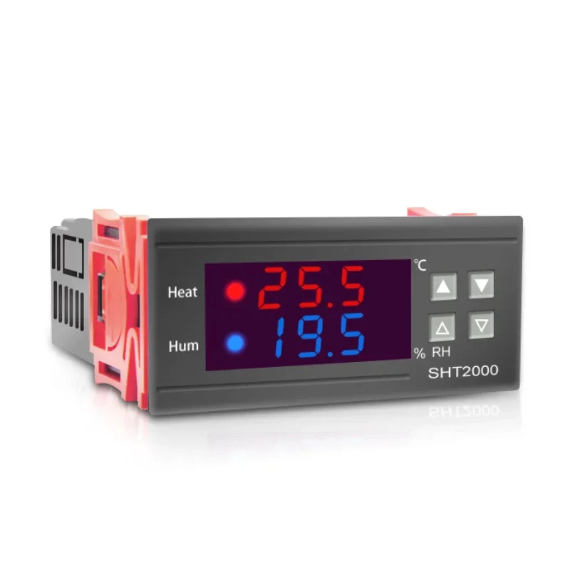 Good Price SHT2000 Digital Humidity Temperature Controller Thermostat Humidistat Thermometer DC 12V 24V AC 110-220V 10A