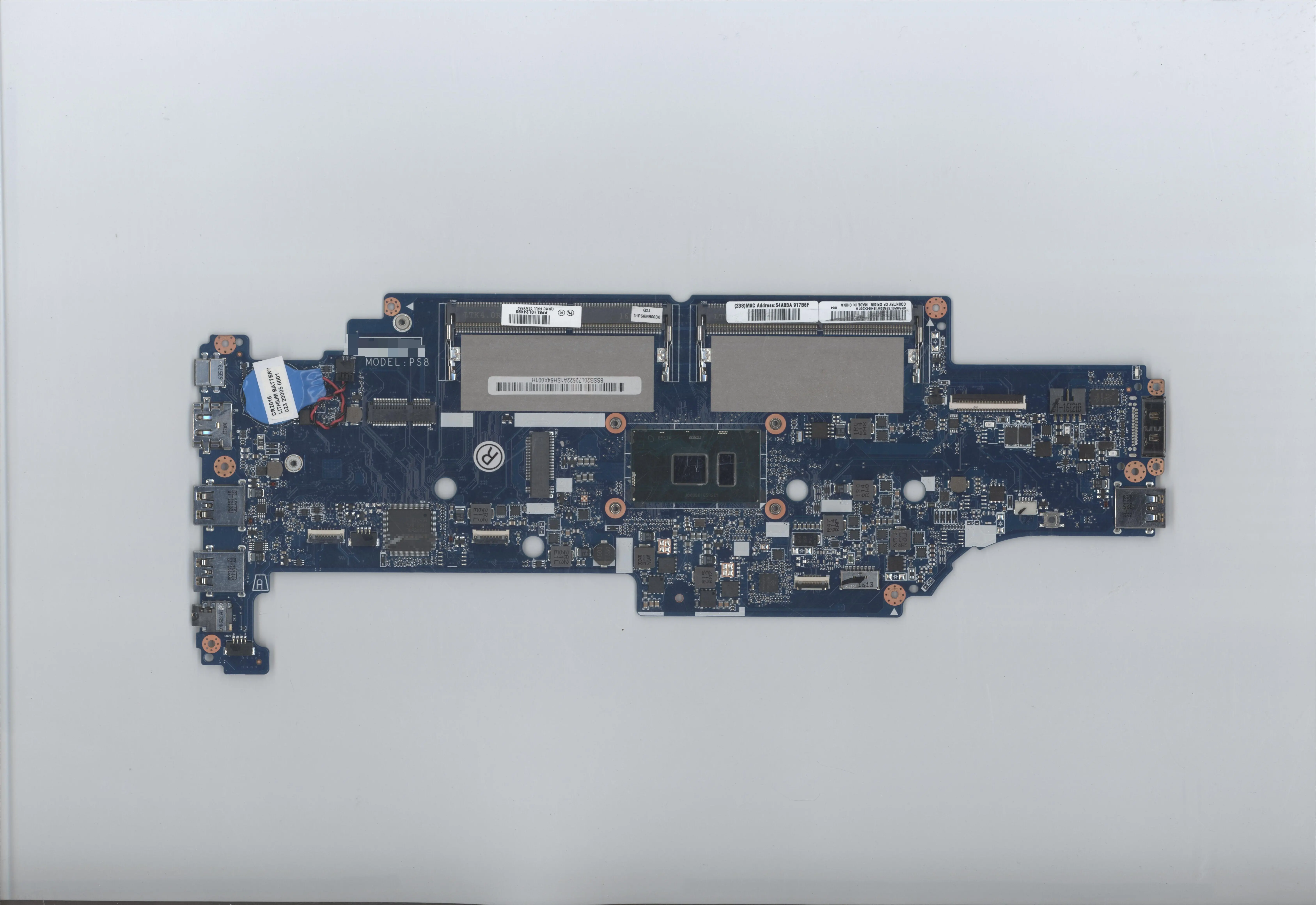 

Модель процессора SN DA0PS8MB8G0 FRU PN 01AY551 01AV602, совместимая с процессором intelCeleron3855U, запасная материнская плата для ноутбука ThinkPad 13 Yoga