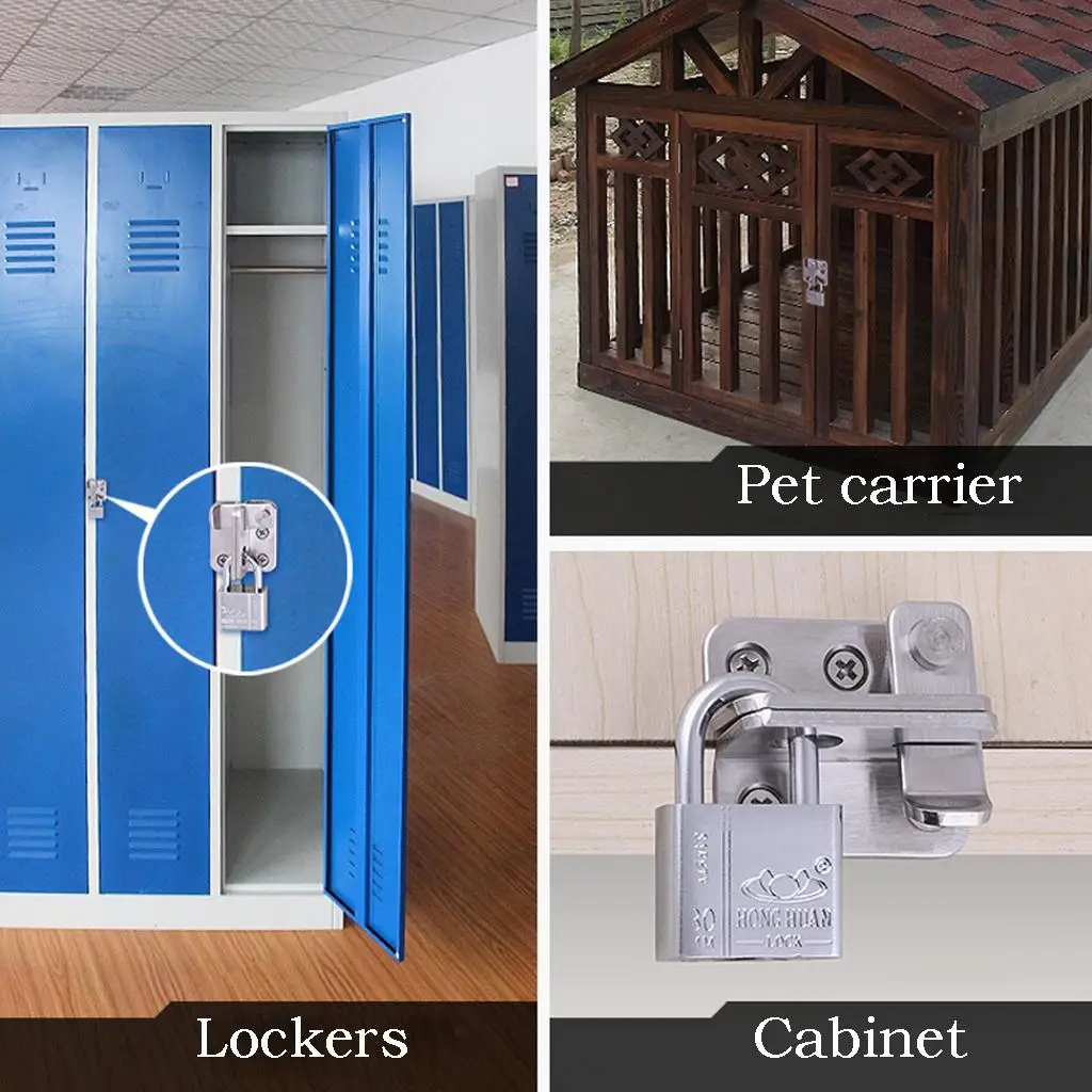 Door lock latch lock latch Door latch with flat handle latch