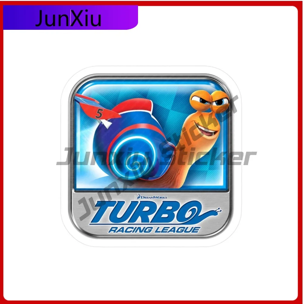 

Turbo Racing League Cute Must Have Vinyl Stylish Bumper Decal Sticker Waterproof Car Laptop Window Auto Exterior Gift Decor