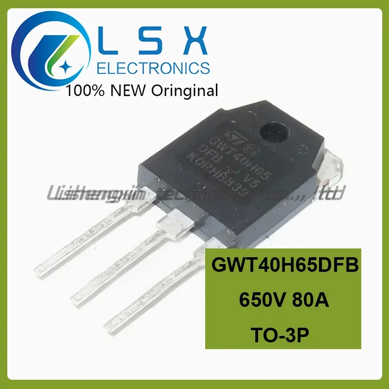 5pcs GWT40H65DFB STGWT40H65DFB TO-3P 650V 80A Original