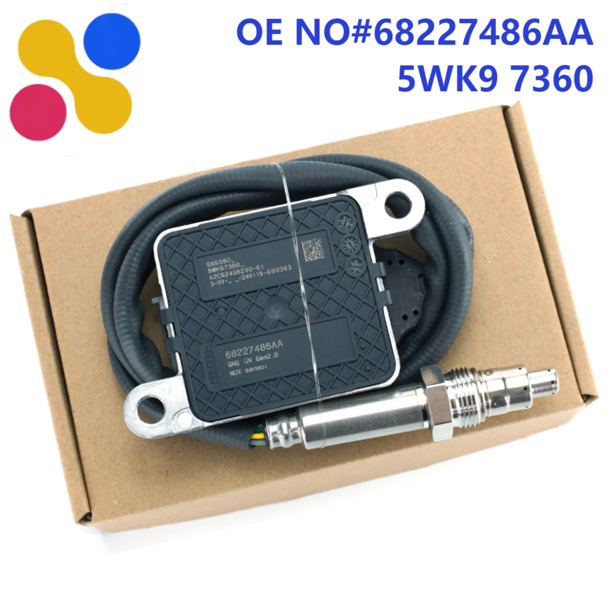 

68227486AA 5WK97360 Nitrogen Oxide Sensor For Chrysler 2500 3500 4500 6.7L Diesel Truck Parts 5WK9 7360