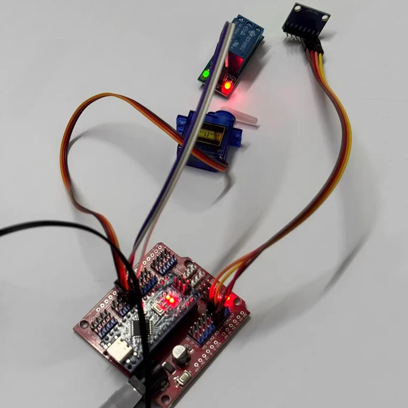 

1Set Gyroscope PID Attitude Control Module RC Rocket Parachute/Fire Control Triggering w MPU Sensor/Relay Switch Type-C Powered